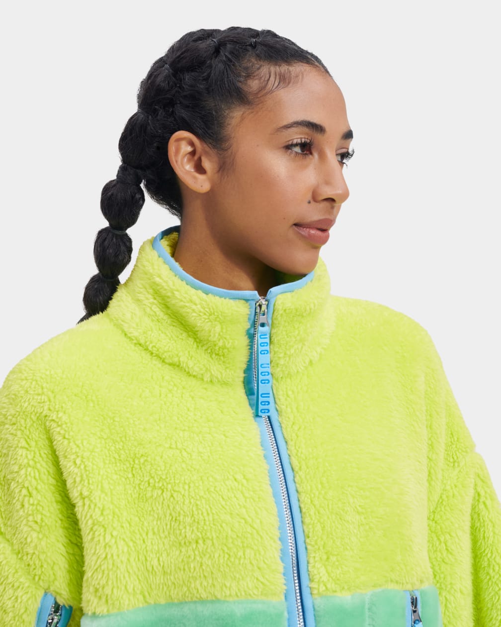 Green Ugg Marlene Sherpa II Women Jackets | 912867-TJN