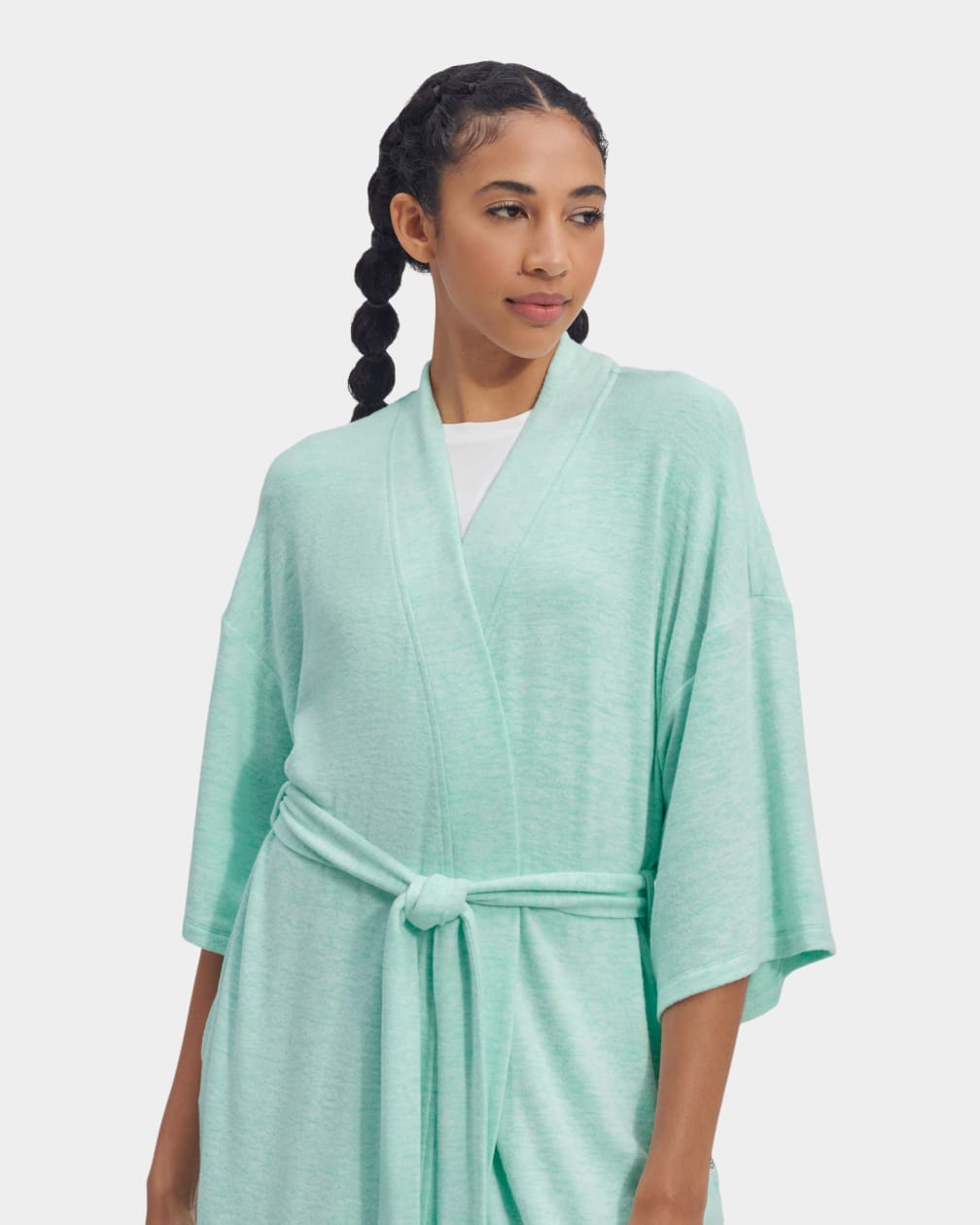 Green Ugg Monrose Robe Women Sleepwear | 208431-TEN