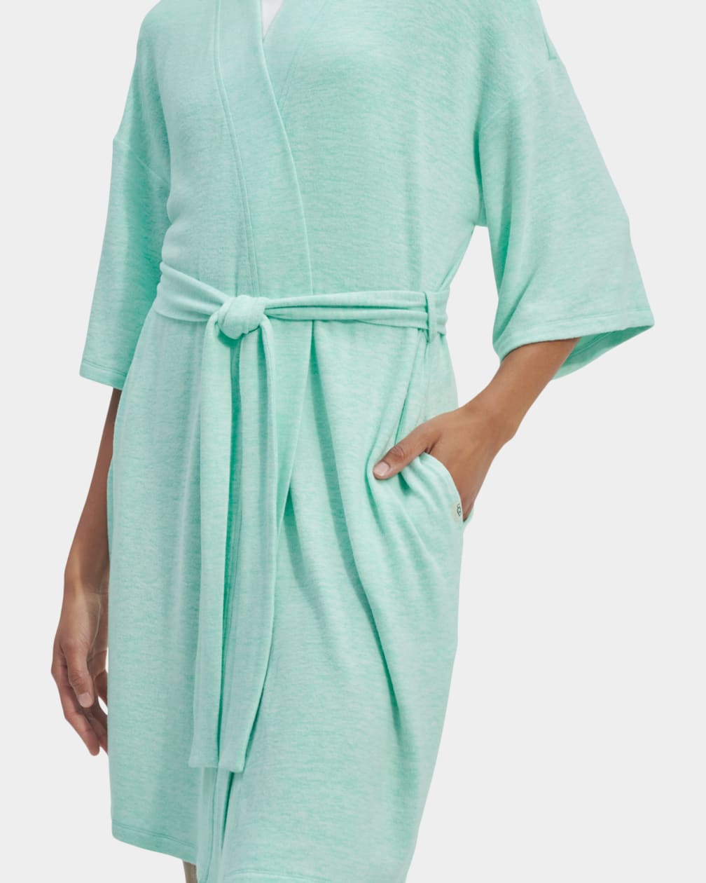 Green Ugg Monrose Robe Women Sleepwear | 208431-TEN