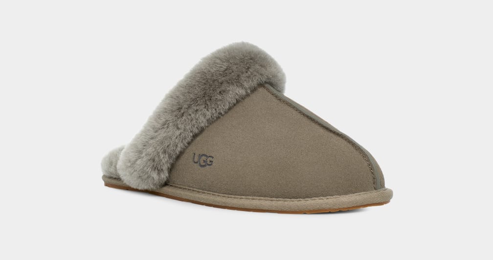 Green Ugg Scuffette II Women Slippers | 734159-KTB