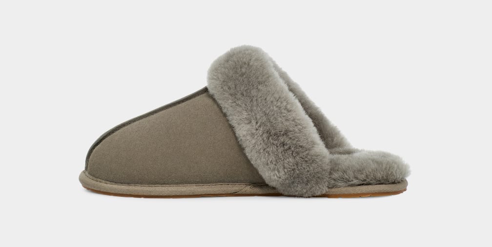 Green Ugg Scuffette II Women Slippers | 734159-KTB