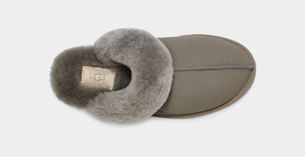 Green Ugg Scuffette II Women Slippers | 734159-KTB