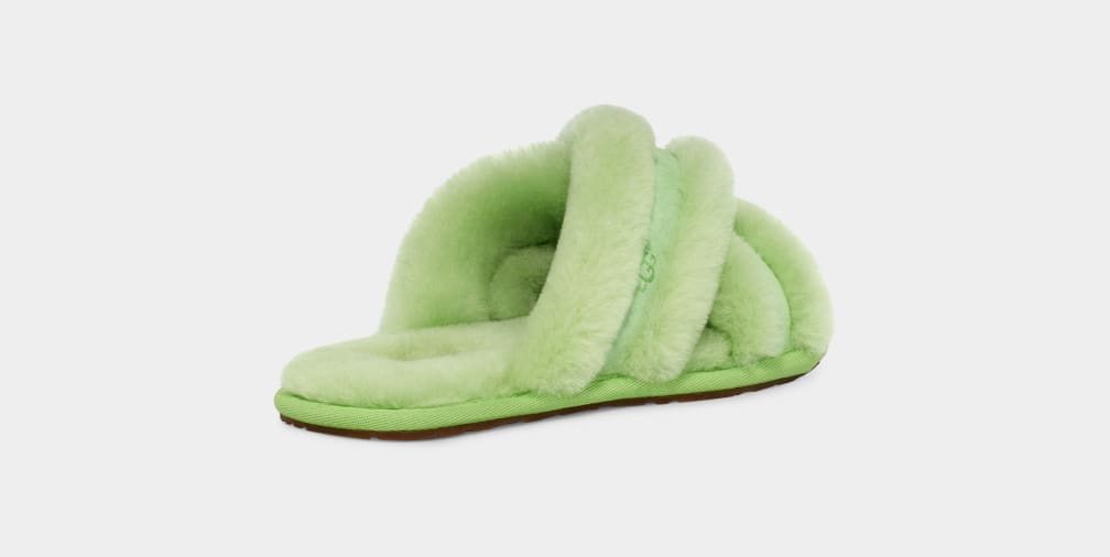 Green Ugg Scuffita Women Slippers | 632847-WRE