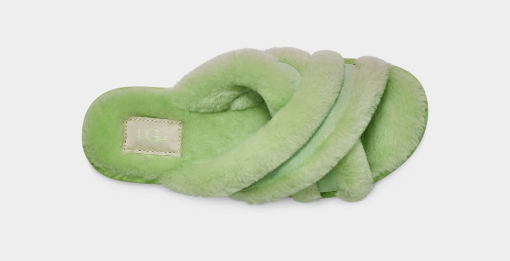 Green Ugg Scuffita Women Slippers | 632847-WRE