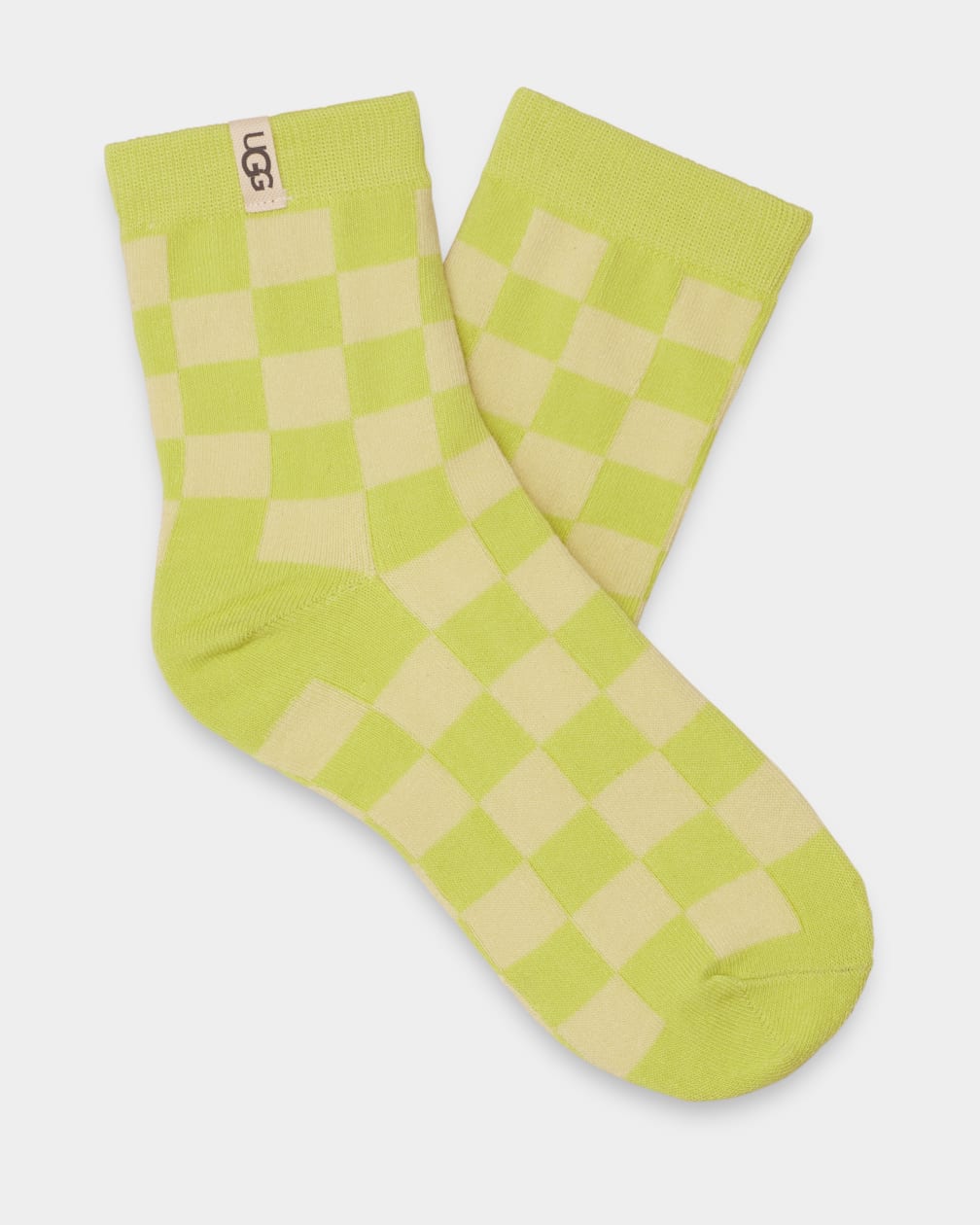 Green Ugg Teslin Quarter Women Socks | 619735-ENT