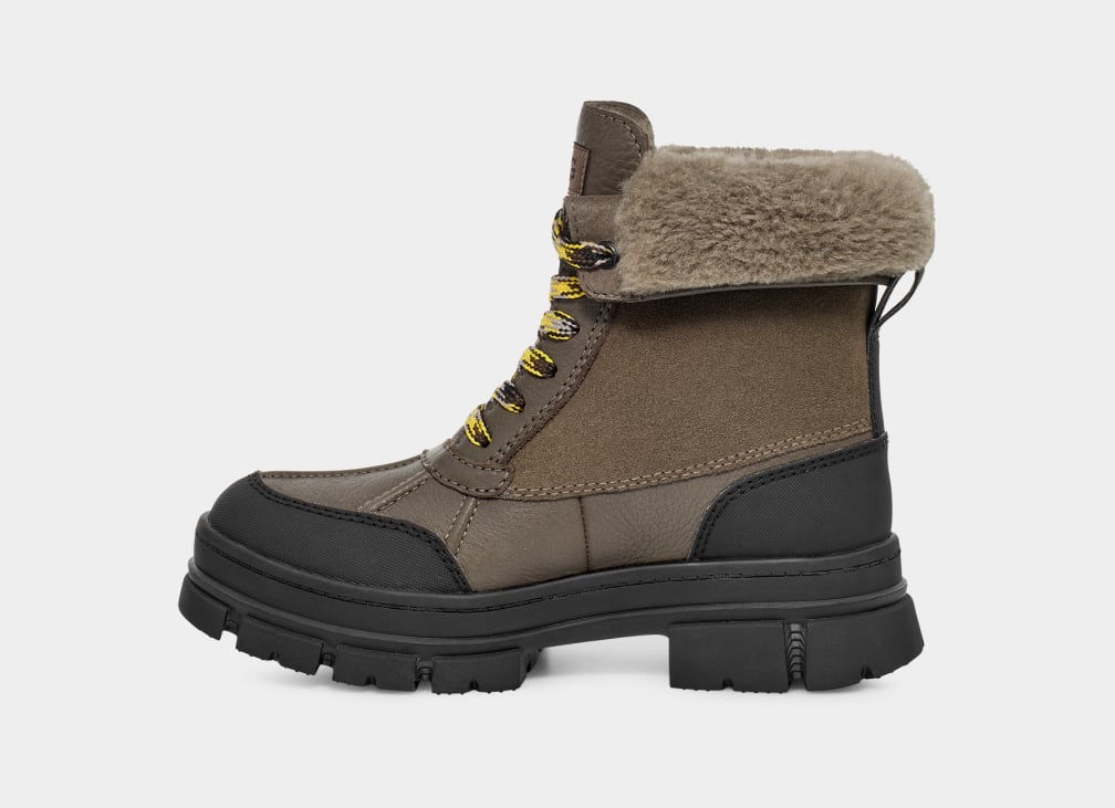 Grey Ugg Ashton Addie Women Boots | 019234-KFR