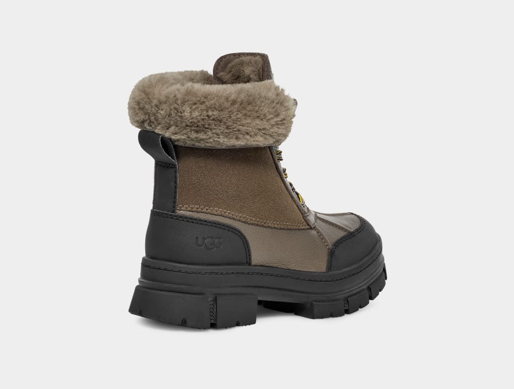 Grey Ugg Ashton Addie Women Boots | 019234-KFR