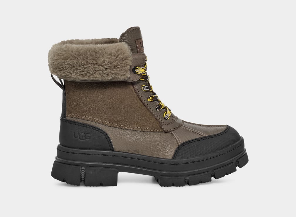 Grey Ugg Ashton Addie Women Boots | 019234-KFR