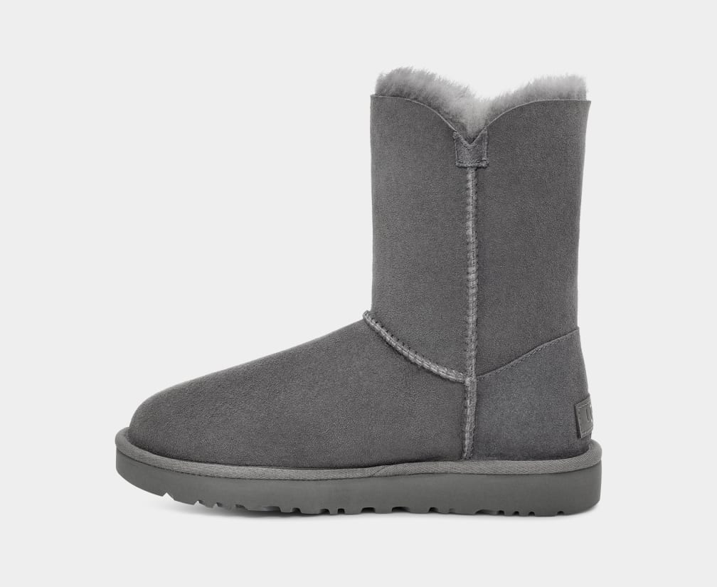 Grey Ugg Bailey Button II Women Boots | 458971-NBV