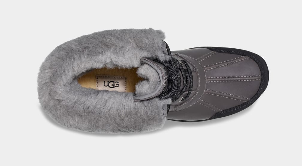 Grey Ugg Butte Men Boots | 907143-KYP