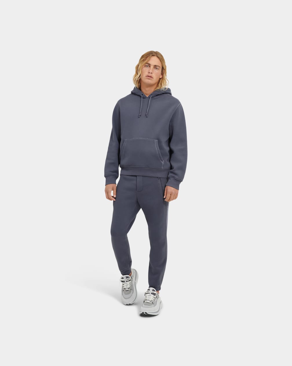 Grey Ugg Charles Men Hoodie | 104832-QVW