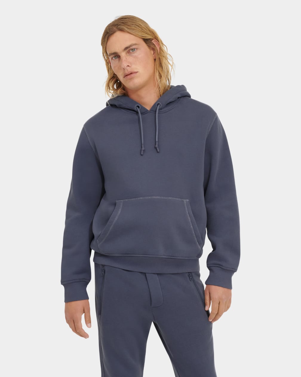 Grey Ugg Charles Men Hoodie | 104832-QVW