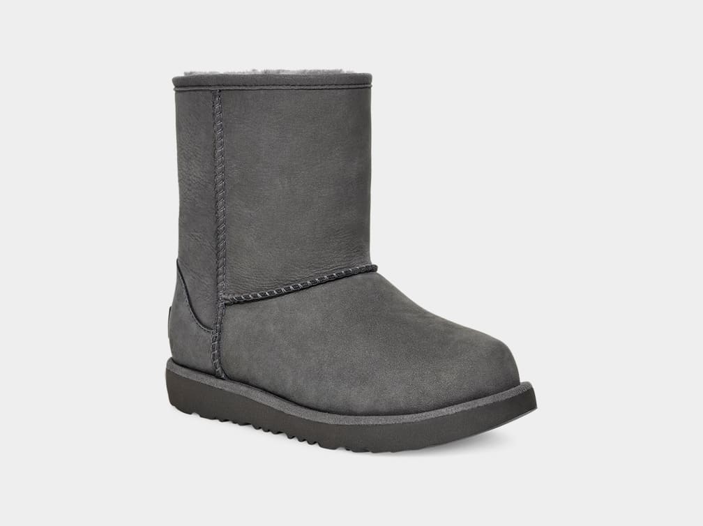 Grey Ugg Classic II Weather Kids' Boots | 120596-QJM