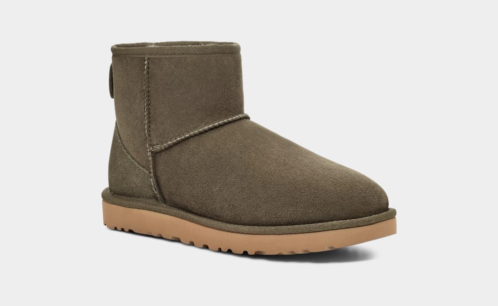 Grey Ugg Classic Mini II Women Boots | 390671-QAS