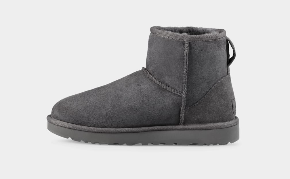 Grey Ugg Classic Mini II Women Boots | 978062-LVM