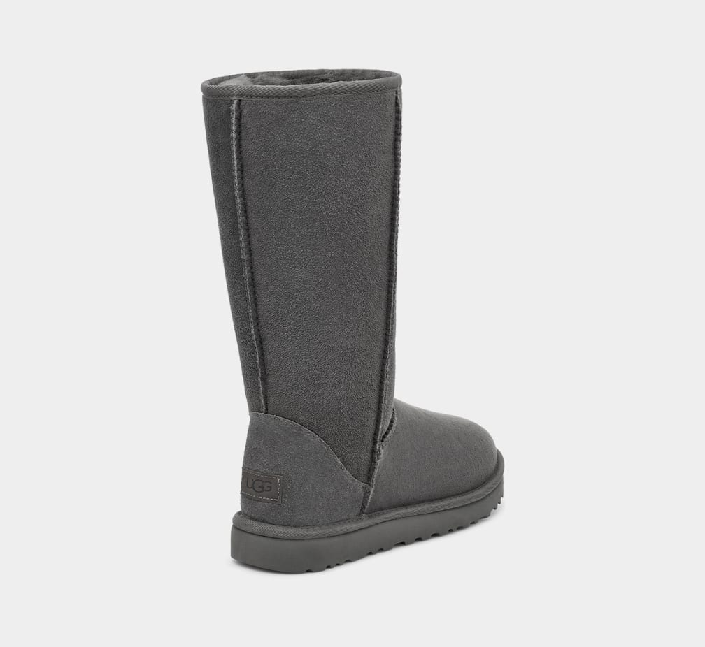 Grey Ugg Classic Tall II Women Boots | 950742-YQJ