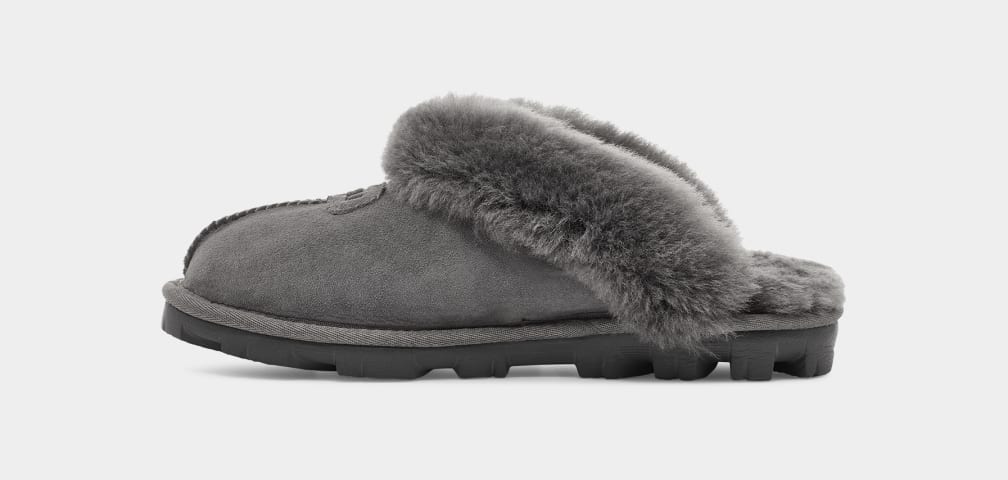 Grey Ugg Coquette Women Slippers | 237809-JCP