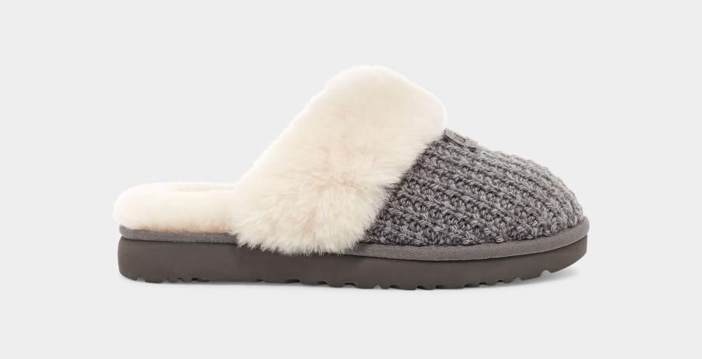 Grey Ugg Cozy Women Slippers | 894012-VNC