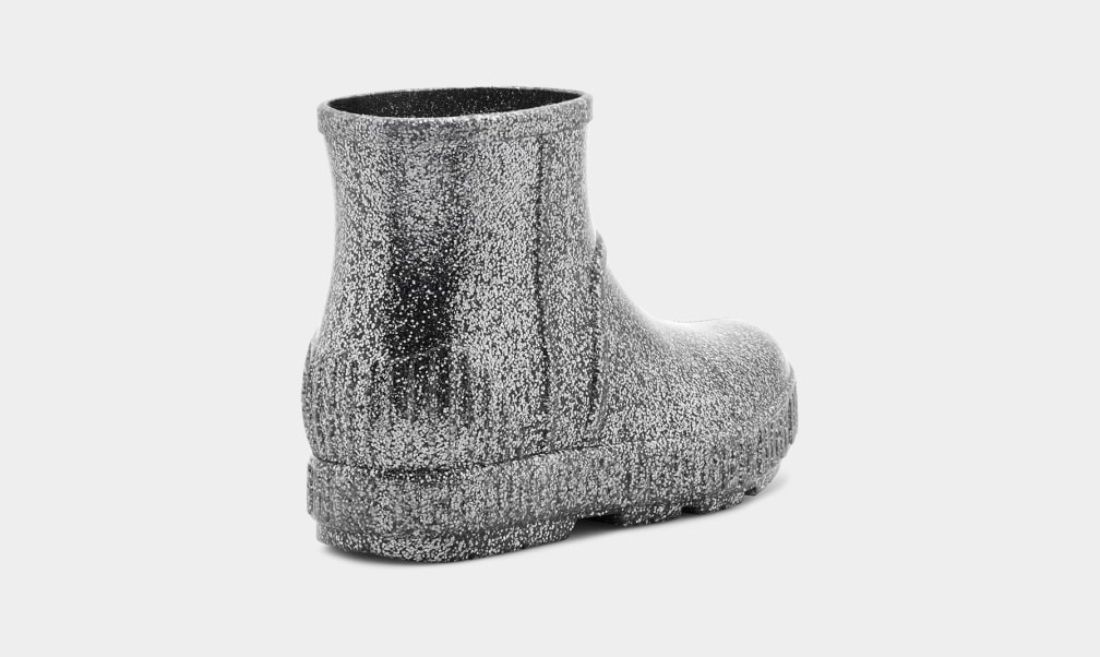 Grey Ugg Drizlita Glitter Kids' Boots | 128706-RUS