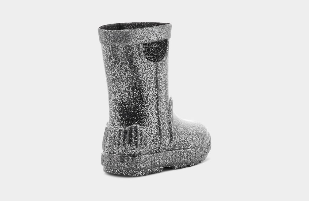 Grey Ugg Drizlita Glitter Kids' Boots | 352461-UXK