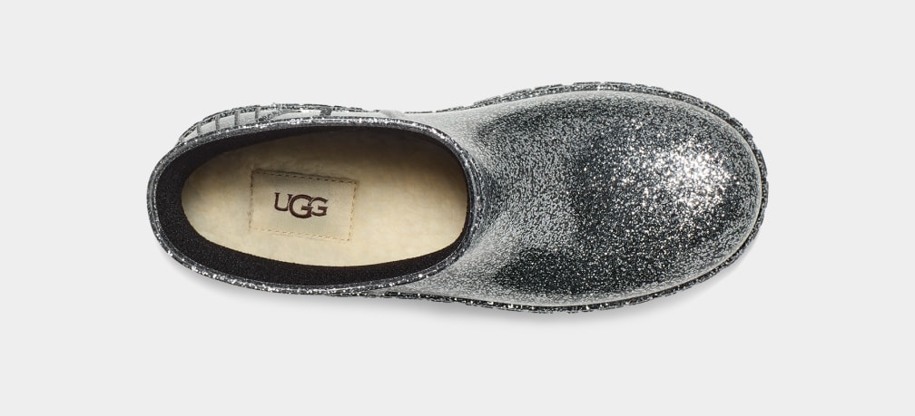 Grey Ugg Drizlita Glitter Women Boots | 476809-UWH