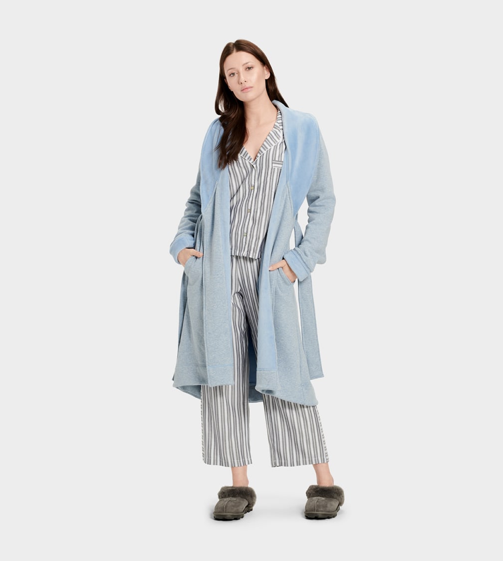 Grey Ugg Duffield II Women Sleepwear | 476298-MUO