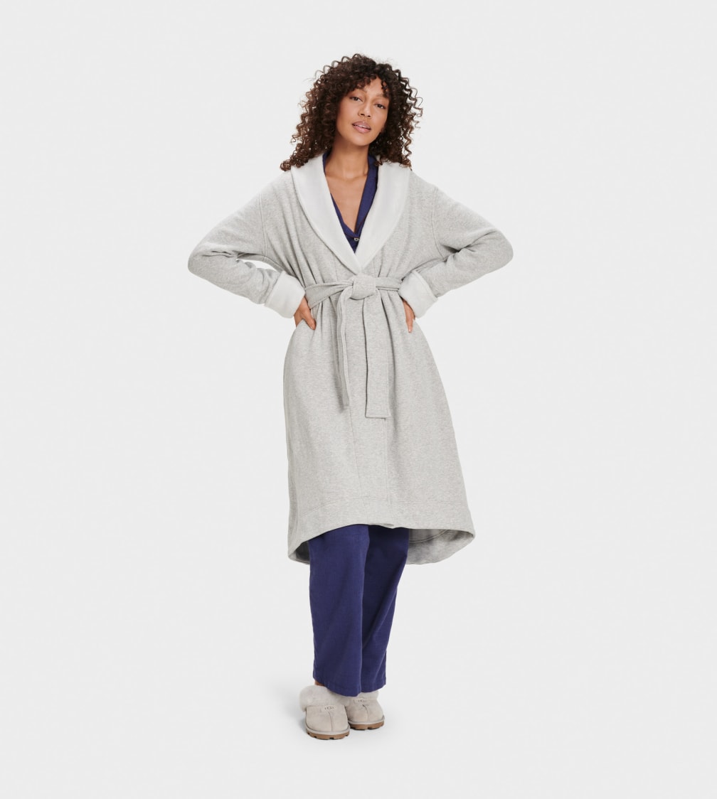 Grey Ugg Duffield II Women Sleepwear | 523170-WMO