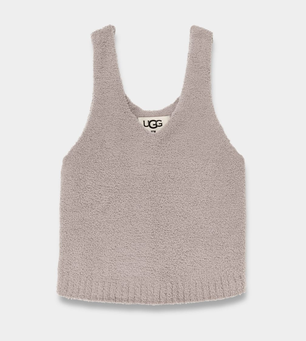 Grey Ugg Dulcie Knit Women Tops | 905467-GKE