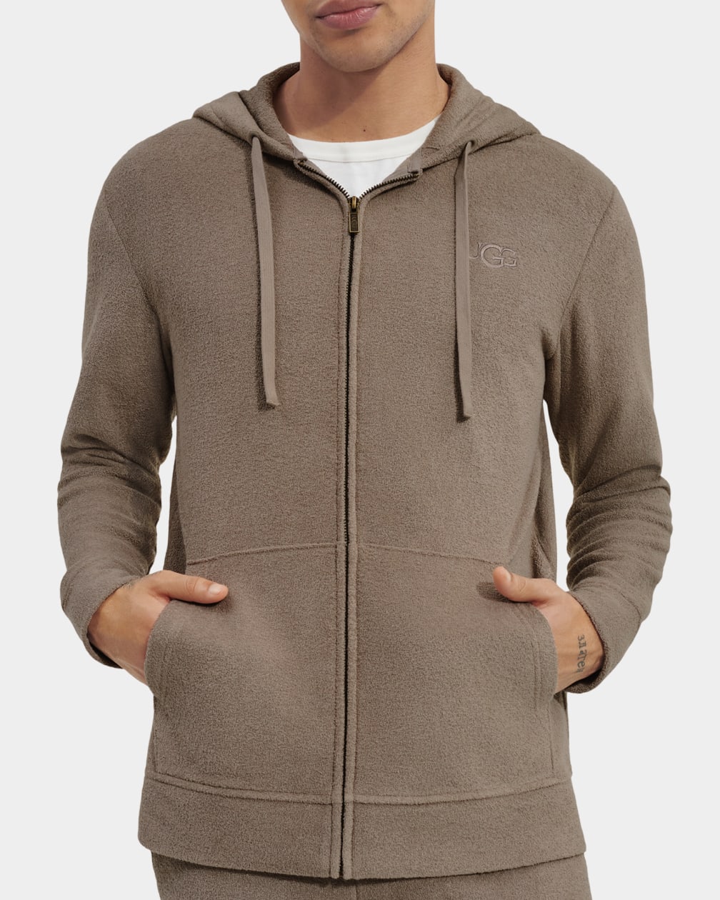 Grey Ugg Edmond Men Sweatshirt | 420135-FBN