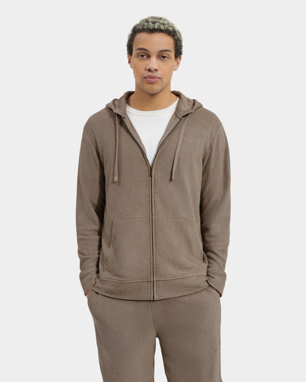 Grey Ugg Edmond Men Sweatshirt | 420135-FBN