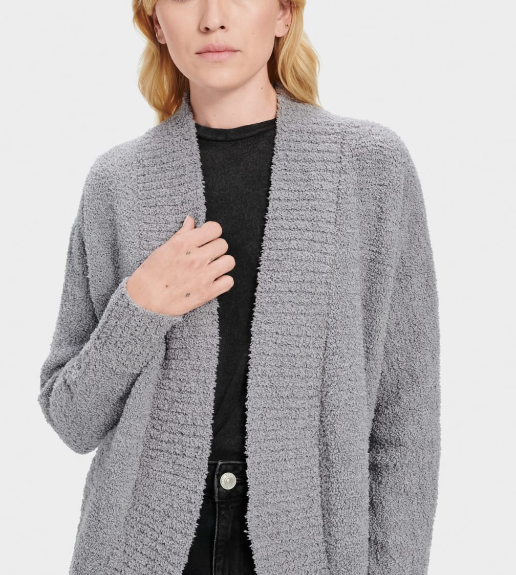 Grey Ugg Fremont Women Cardigan | 843751-EXV