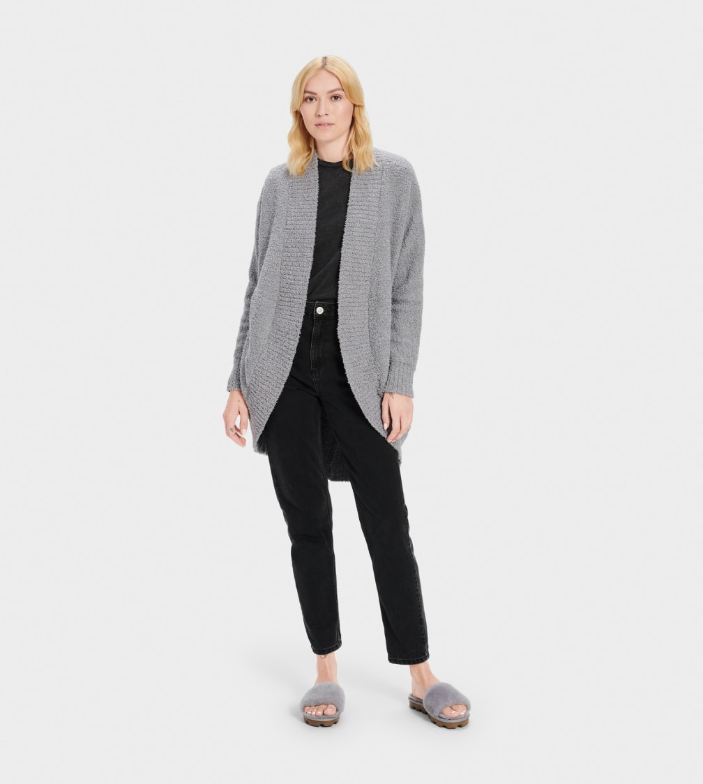 Grey Ugg Fremont Women Cardigan | 843751-EXV