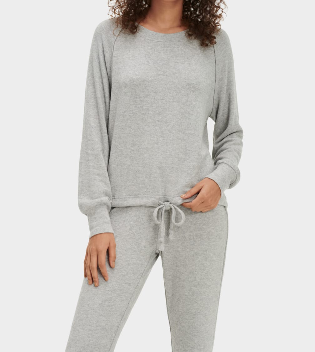 Grey Ugg Gable Set Women Sleepwear | 368129-XSU