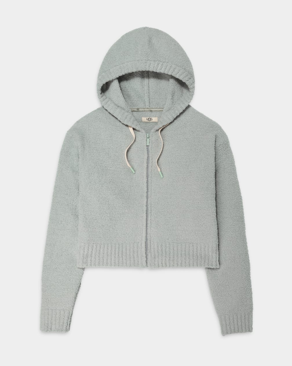 Grey Ugg Hana Zip Women Hoodie | 647293-TSU