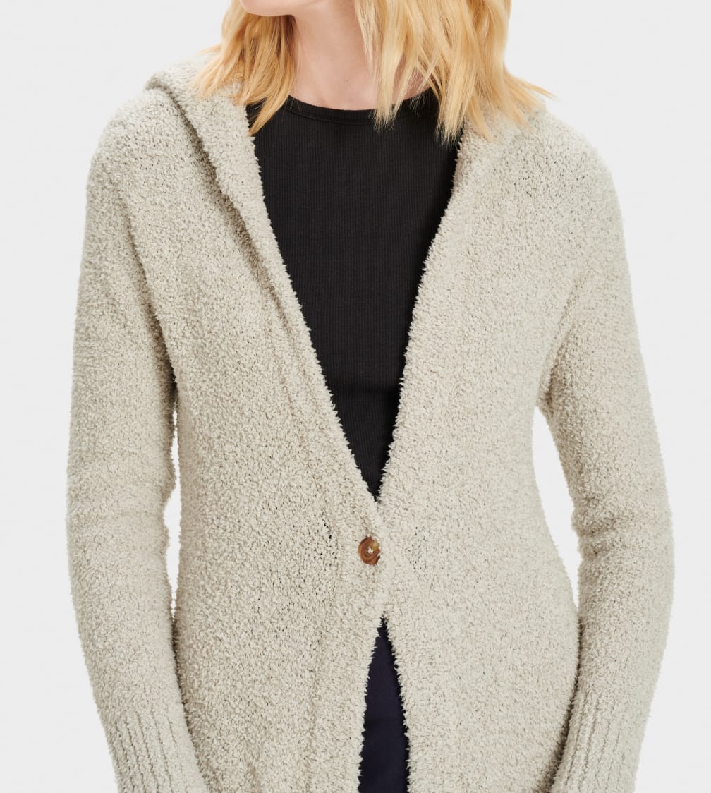 Grey Ugg Judith Knit Women Cardigan | 569804-ULN