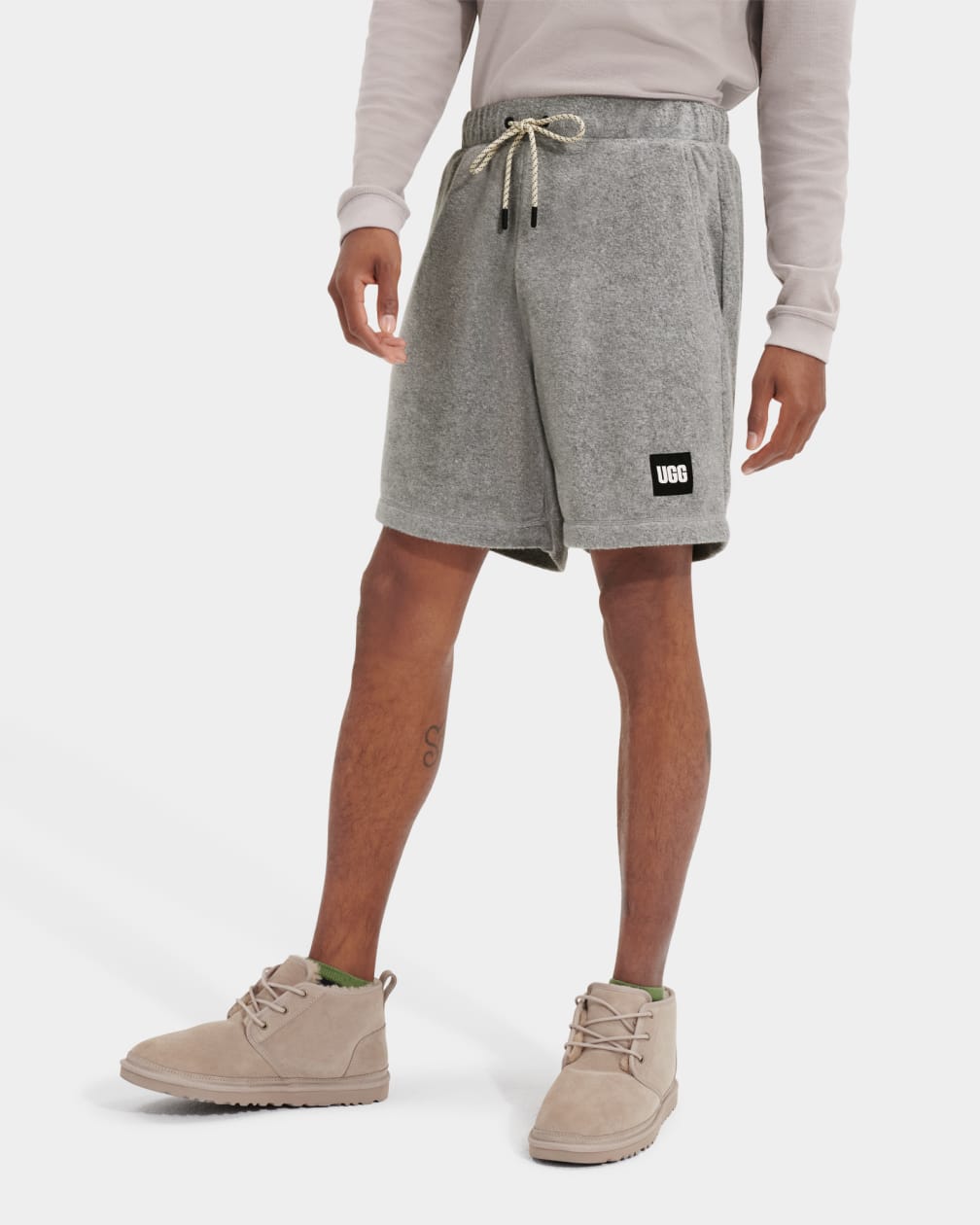 Grey Ugg Kendrix FL Men Shorts | 628073-YKJ