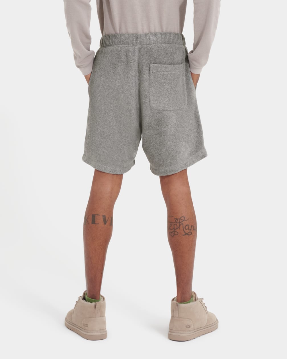 Grey Ugg Kendrix FL Men Shorts | 628073-YKJ