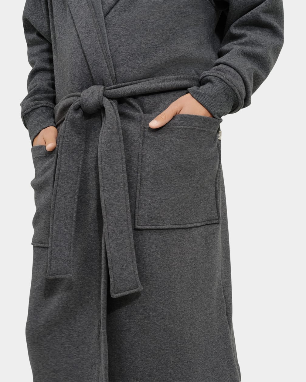 Grey Ugg Leeland Robe Men Sleepwear | 486927-OAD