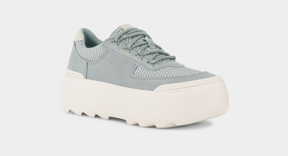 Grey Ugg Marin Mega Lace Women Sneakers | 849102-IKC