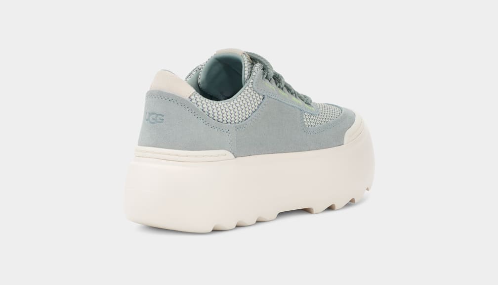 Grey Ugg Marin Mega Lace Women Sneakers | 849102-IKC