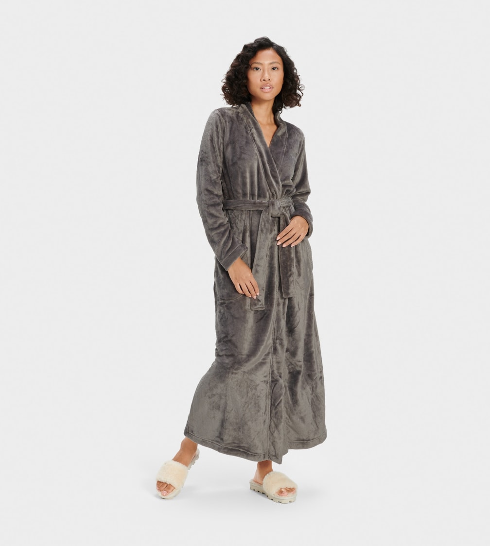 Grey Ugg Marlow Robe Women Sleepwear | 719805-WAI