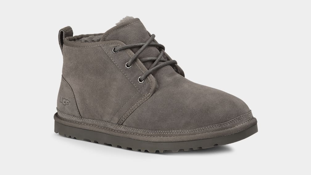 Grey Ugg Neumel Men Boots | 607385-TBQ