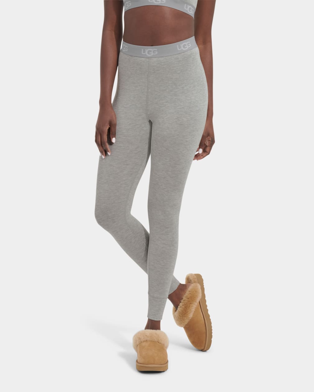 Grey Ugg Paloma Women Leggings | 470398-XOB