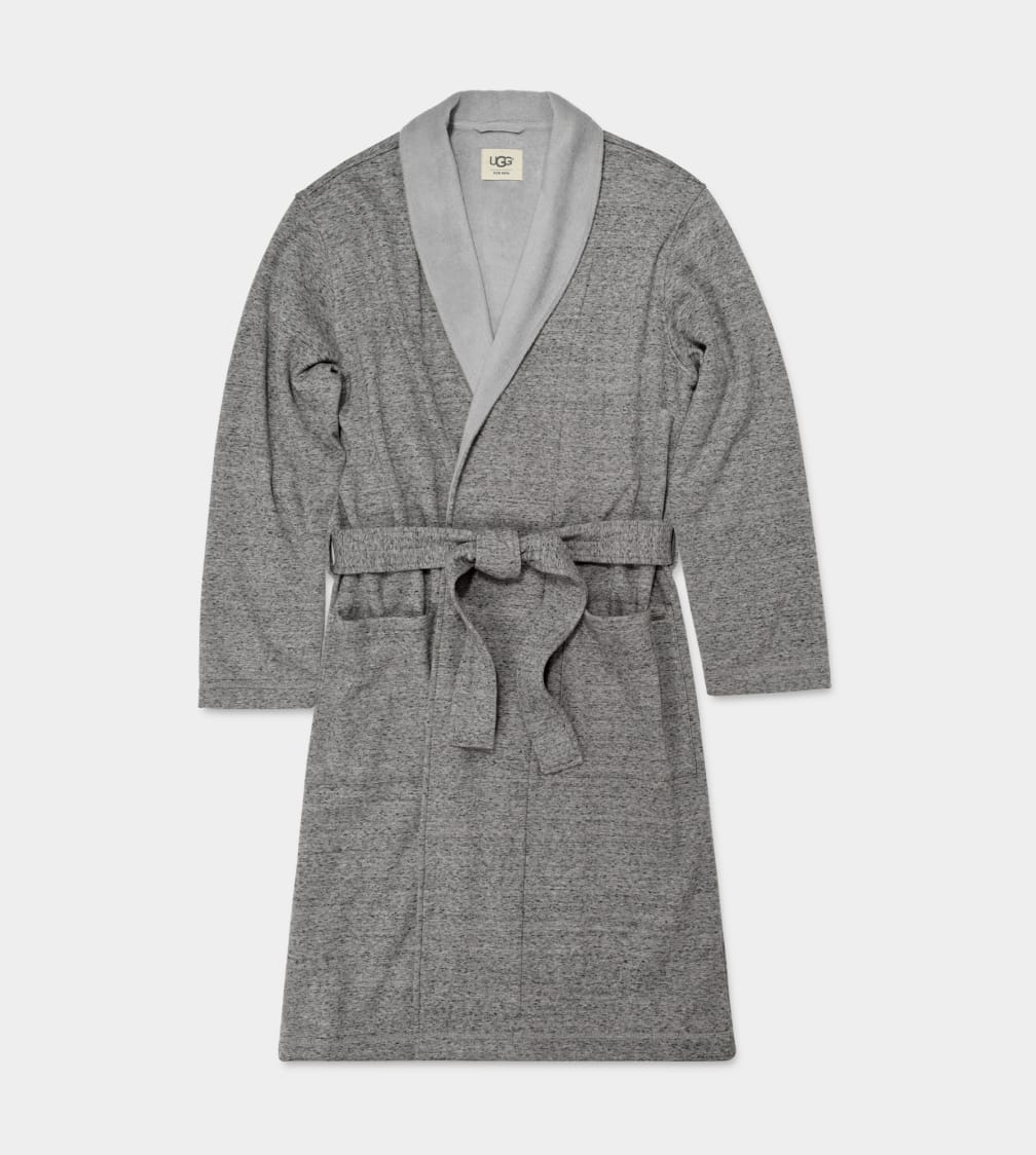 Grey Ugg Robinson Men Sleepwear | 086391-LVF