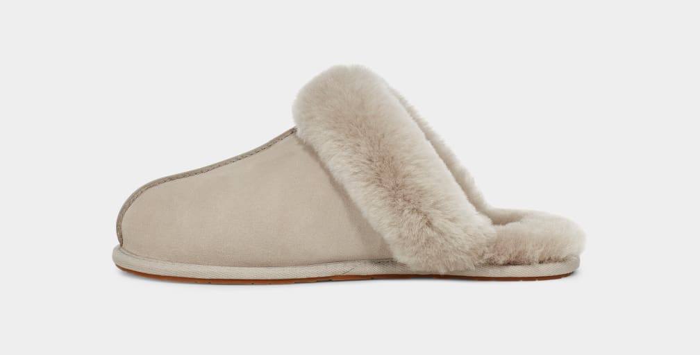 Grey Ugg Scuffette II Women Slippers | 476325-NJL