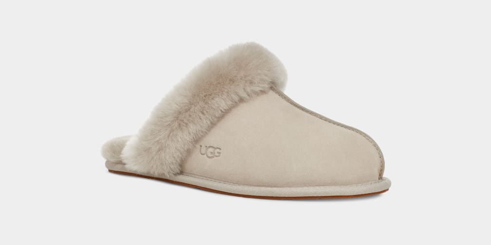 Grey Ugg Scuffette II Women Slippers | 476325-NJL