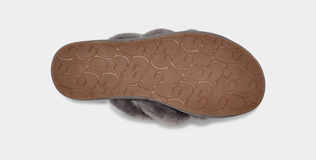 Grey Ugg Scuffita Women Slippers | 852340-SKR