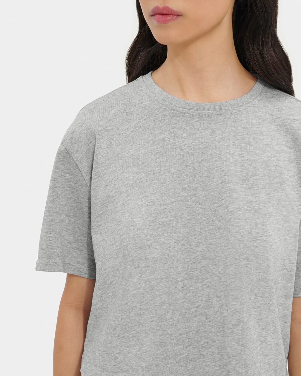 Grey Ugg Tana Cropped Women Tops | 415327-OLV