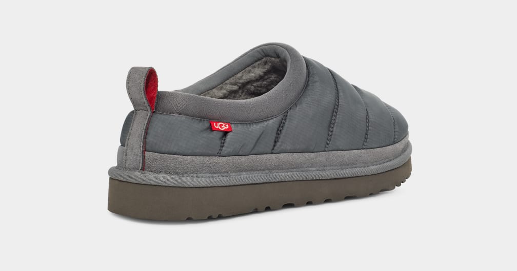 Grey Ugg Tasman LTA Men Slippers | 264915-GOJ