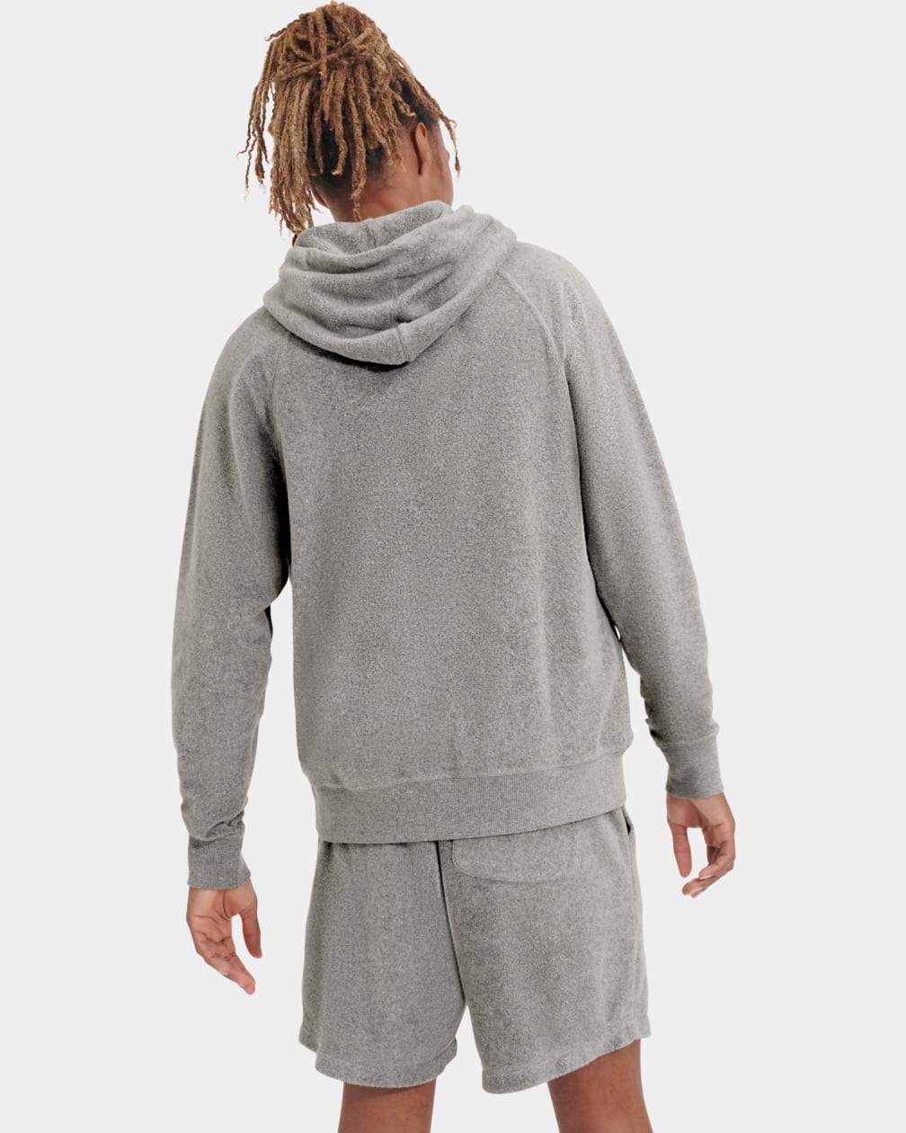 Grey Ugg Terrance Men Hoodie | 125403-ZJE